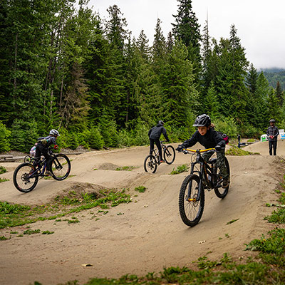 ZEP Grom Team Mountain Bike Camp in Whistler Bike Park