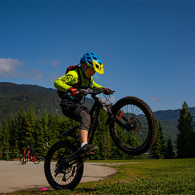 ZEP Kid's Mountain Bike Camp in Whistler Bike Park